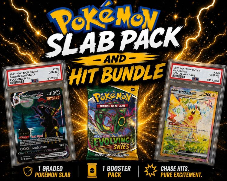 Pokémon Slab Pack And Hit Bundle